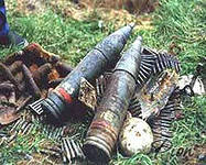 В Харьковской области прямо у дороги нашли склад боеприпасов